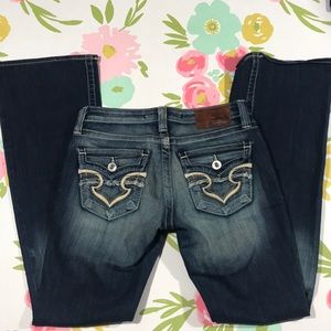 BIG STAR Casey K Bootcut Jeans low-rise 27L 27x33